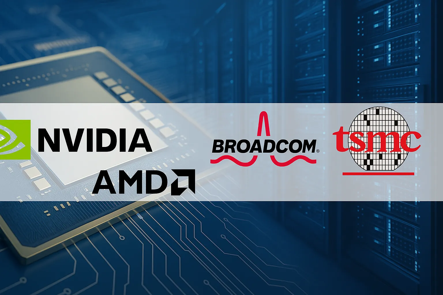 Halbleitermarkt Nvidia AMD Broadcom TSMC