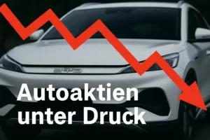Autoaktien unter Druck: BYD, Geely und Li Auto mit kräftigen Kursverlusten